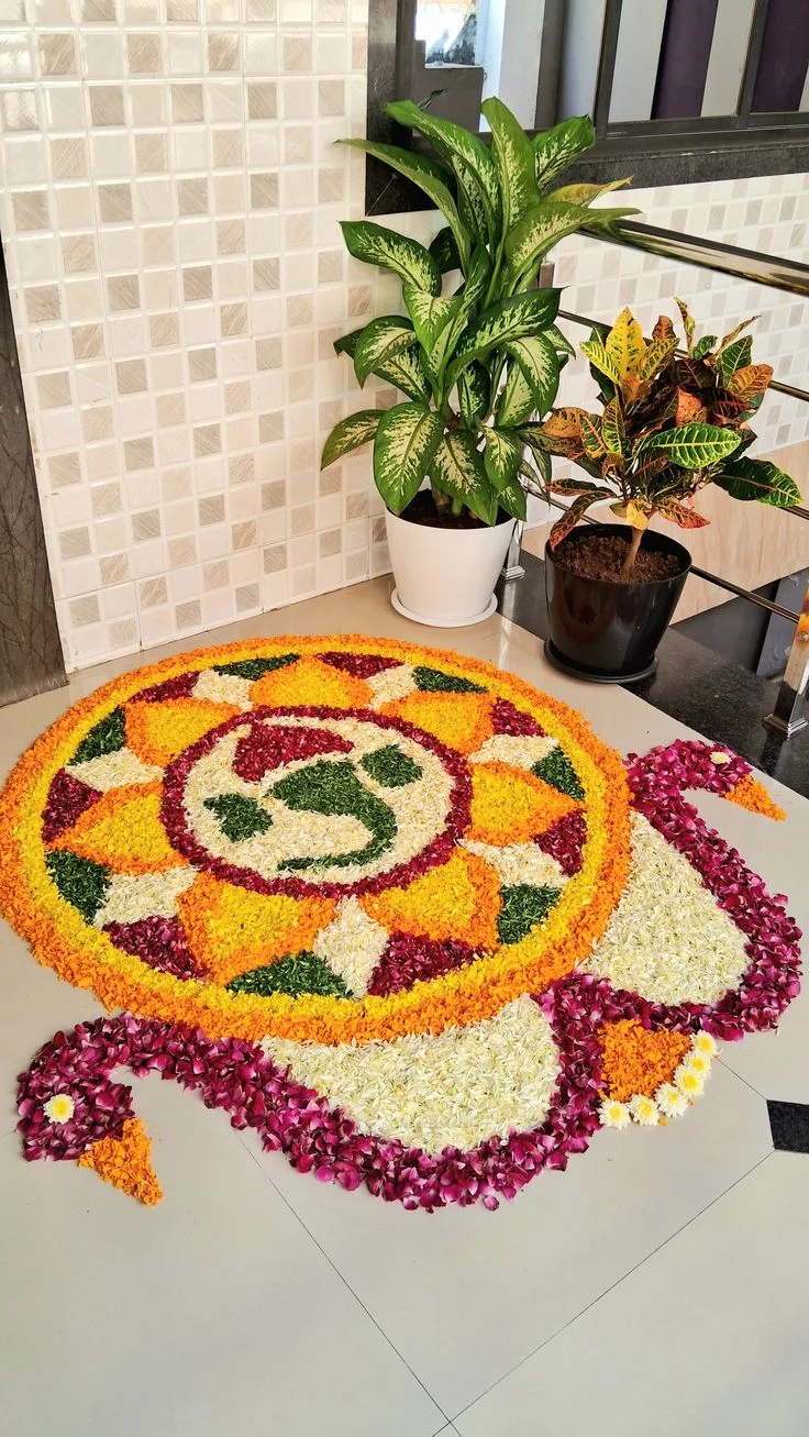 Flower Rangoli