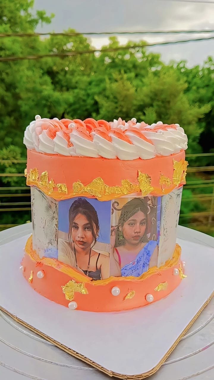 Photo Print Cake